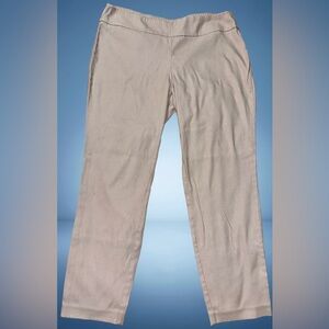 Van Heusen Women’s Size 16 Stretch Extensible Khaki Straight Leg Dress Pants